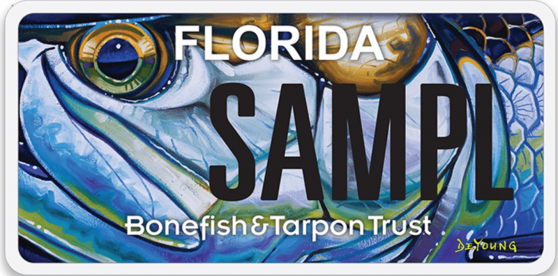 Bonefish and Tarpon Trust Specialty Plate